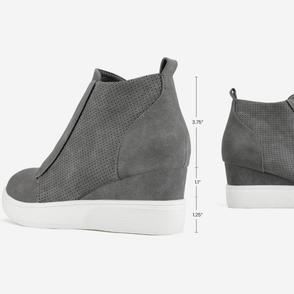 Dream Pairs Platform Wedge Booties Sneakers 7.5 - Picture 6 of 7